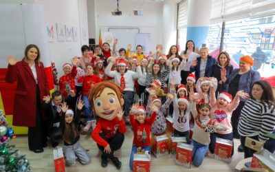 Посета на сопругата на претседателот на детските клиники во Скопје и неформална средба со деца и млади во Млади Хаб