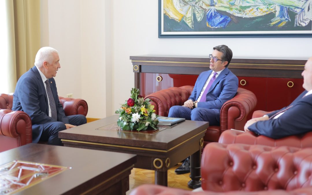 Проштална средба со албанскиот амбасадор Фатос Река