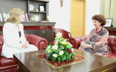 Meeting with Serbian Ambassador Nevena Jovanovic