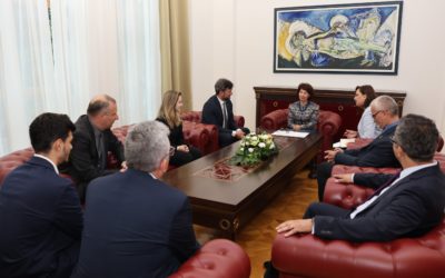 Средба на претседателката Сиљановска Давкова со претставници на меѓународната конференција „ГРЕДИТ 2024“