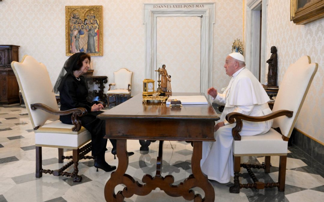 Audience with the Head of the Roman Catholic Church, Pope Francis