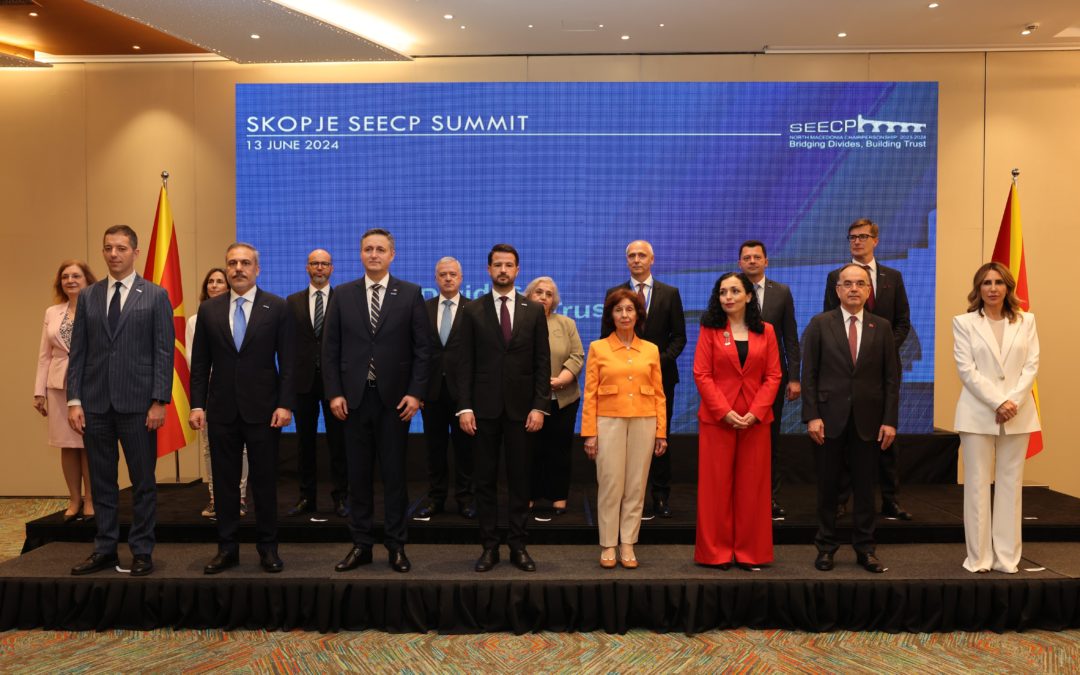 Обраќање на претседателката Сиљановска Давкова на Самитот на шефови на држави и влади на ПСЈИЕ