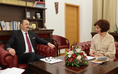 President Siljanovska Davkova meets with Turkish Ambassador Fatih Ulusoy