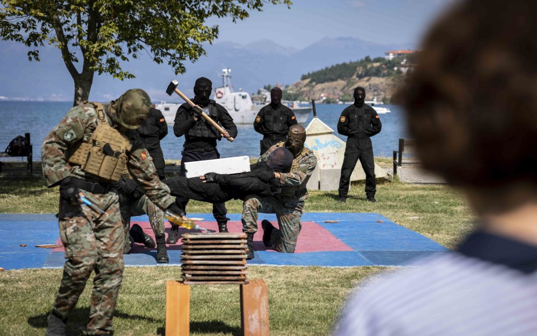 Претседателката Сиљановска Давкова во посета на Центарот за обука на вода во Охрид