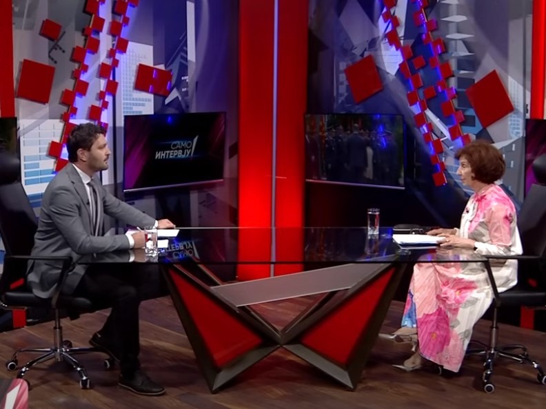 Интервју на претседателката Сиљановска Давкова во емисијата „Само Интервју“ на телевизија Канал 5