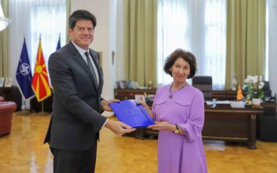 Presidentja Siljanovska Davkova e pranoi Raportin e KE-së për progresin për vitin 2024