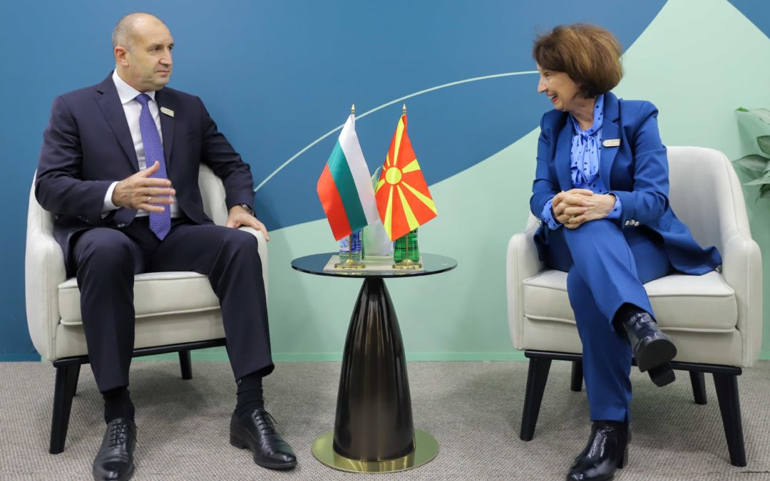 Siljanovska Davkova – Radev: Bilateral disputes should be resolved based on the framework of EU principles and values