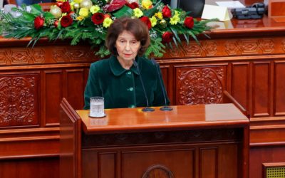 Address of the President Gordana Siljanovska Davkova to the Assembly