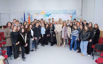 President Siljanovska Davkova participates in the discussion “Inspiring Talks about Volunteering” in Prilep on the occasion of December 5 – “International Volunteer Day”