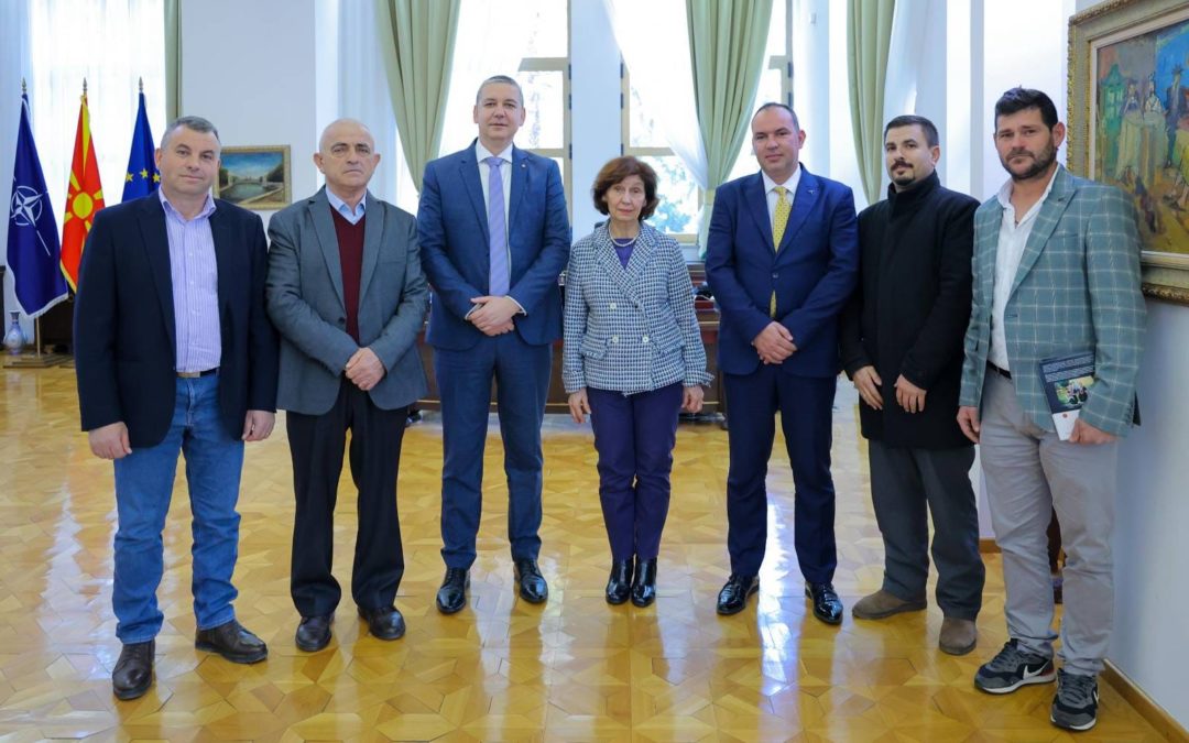 Претседателката Сиљановска Давкова прими делегација на Македонската алијанса за европска интеграција