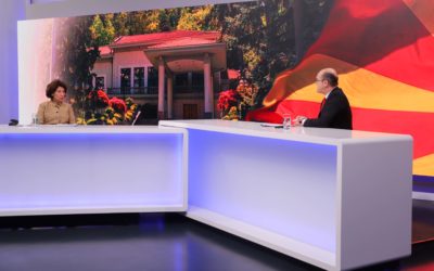 Интервју на претседателката Сиљановска-Давкова за Македонската телевизија