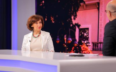 Интервју на претседателката Сиљановска-Давкова за Македонската телевизија