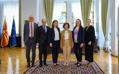 Средба на Сиљановска-Давкова со Јакоб Гранит, генерален директор на СИДА
