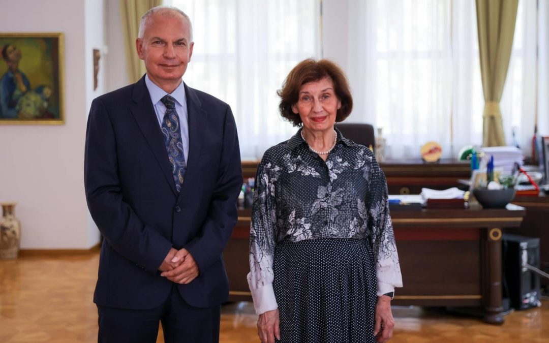 Проштална средба на Сиљановска-Давкова со словачкиот амбасадор Маркуш