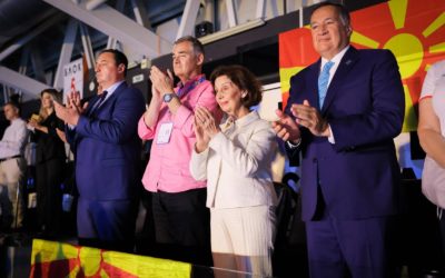Siljanovska Davkova shpalli të hapur Festivalin Olimpik Rinor Euopian Veror