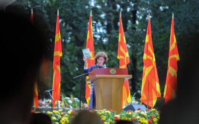 Сиљановска-Давкова од Мечкин Камен: Македонската држава не е стебло без корен, таа е вкоренета во демократските и хумани визии на Гоце Делчев и неговите соборци