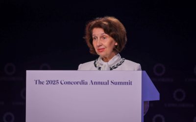 Siljanovska-Davkova at the Concordia Annual Summit: It is high time to make changes in the EU’s decision-making process