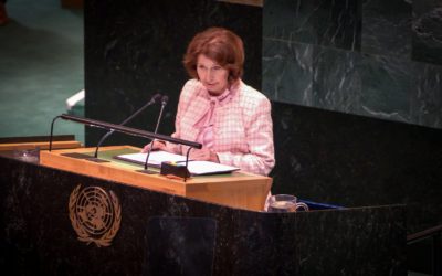 Siljanovska-Davkova at the 30th anniversary of the 4th World Conference on Women in New York: It is time to entrust the helm of the UN to a woman