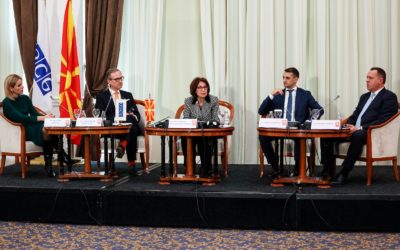 Обраќање на Сиљановска-Давкова на панел-дискусијата „Од пријавување на насилството до спречување на фемицид – системски одговор“