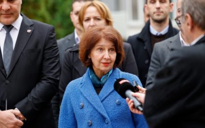 Одговори на новинарски прашања за време на посетата на Ресен