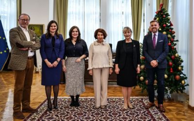 Средба на Сиљановска-Давкова со претставници од групата на АЛДЕ