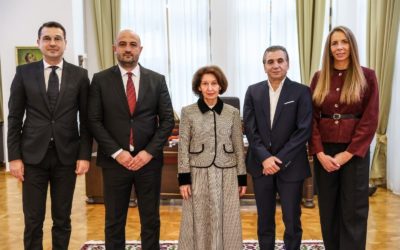 Средба на Сиљановска-Давкова со професори од Факултетот за физичко образование, спорт и здравје