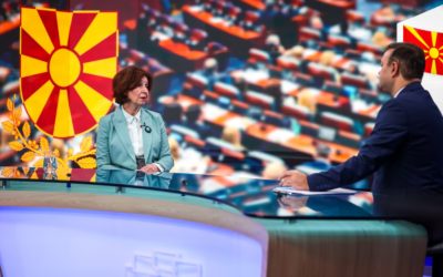 Интервју на претседателката Сиљановска-Давкова за Телевизија Сител