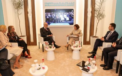 Сиљановска-Давкова во Дубаи оствари средба со естонскиот претседател, Алар Карис