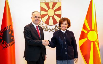 Започна официјалната посета на албанскиот претседател Бегај