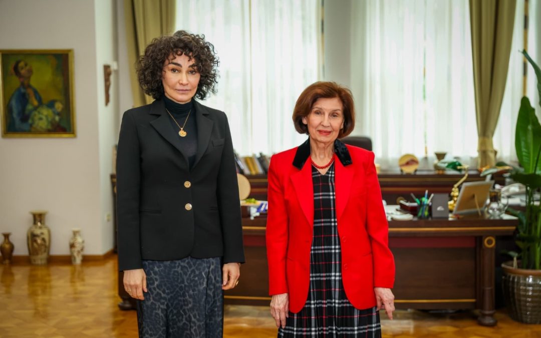 Претседателката Сиљановска Давкова ја прими Рита Колумбиа, постојана координаторка на Обединетите Нации