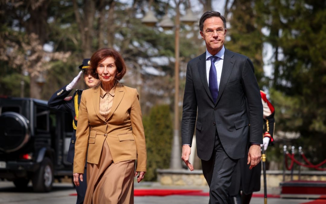 Сиљановска-Давкова по средбата со Руте: Најголема гаранција за мирот и безбедноста на Западен Балкан е негова итна и целосна интеграција во ЕУ