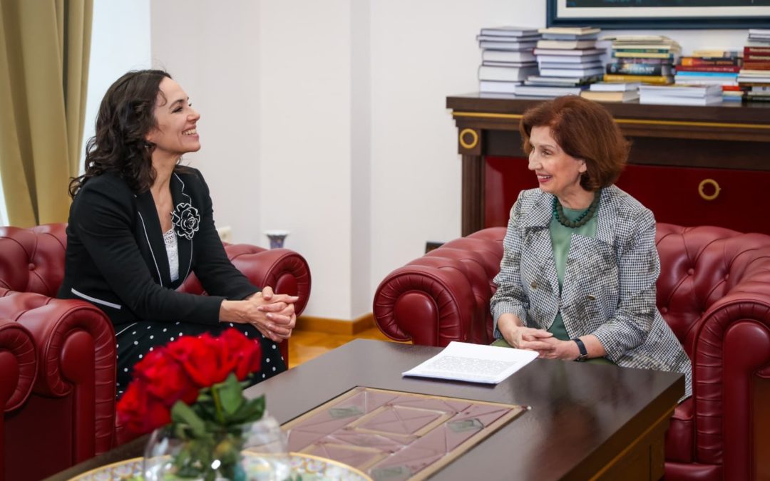 Средба на Сиљановска-Давкова со словачката европратеничка Мириам Лексман