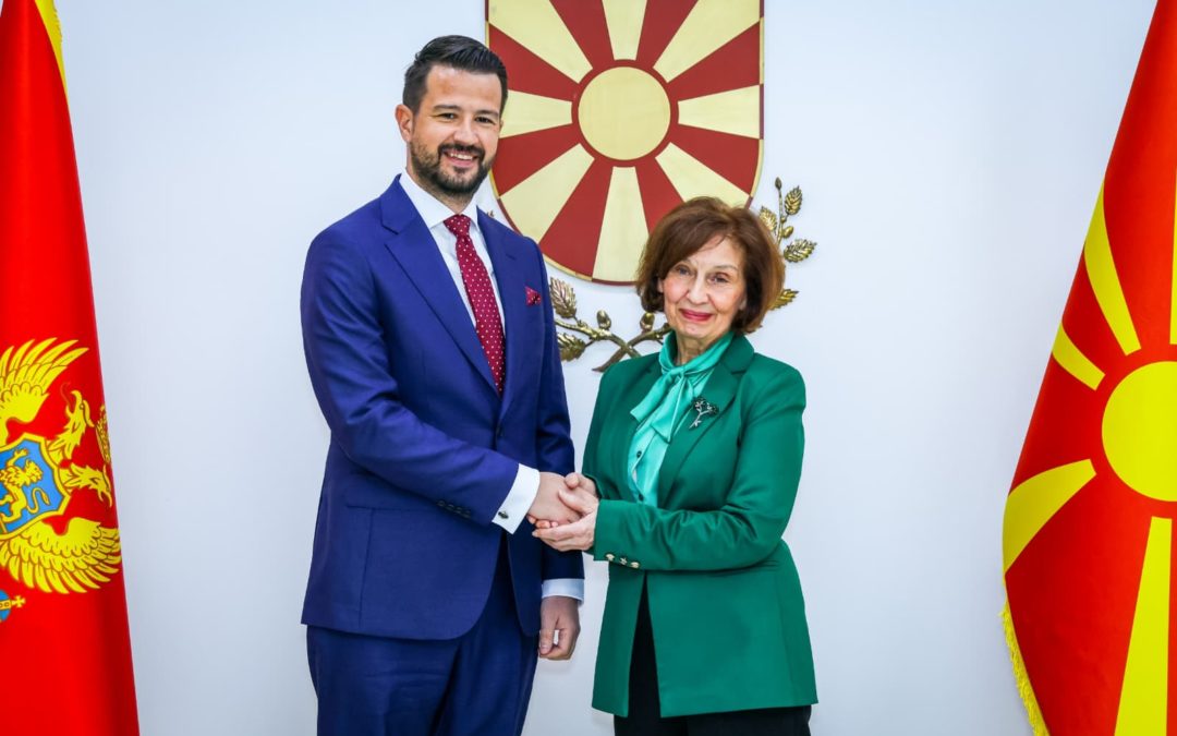 Започна официјалната посета на претседателот на Црна Гора, Јаков Милатовиќ