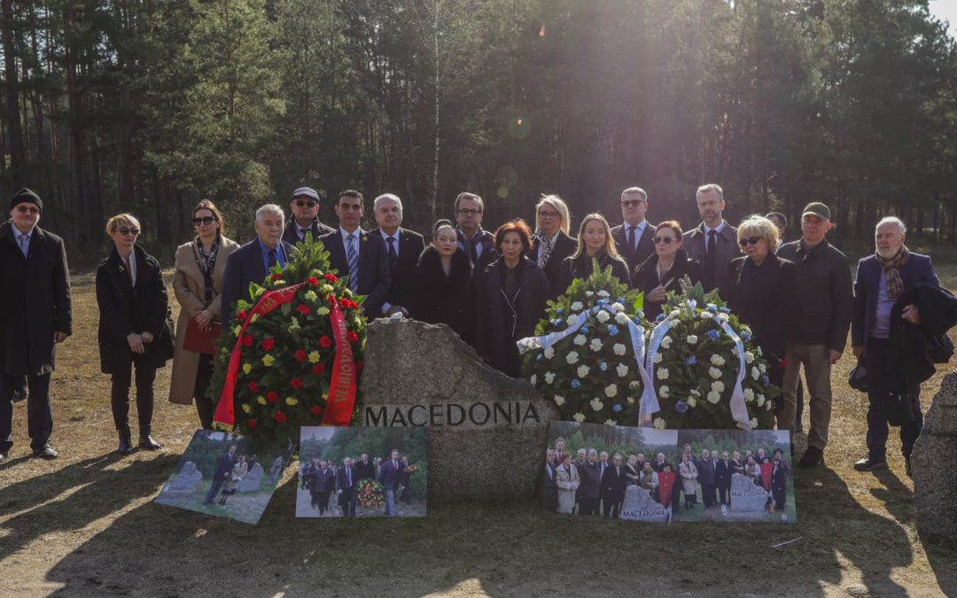 Сиљановска-Давкова од Треблинка: Нема да дозволиме да се избрише болната меморија за Холокаустот и за нашите македонски Евреи