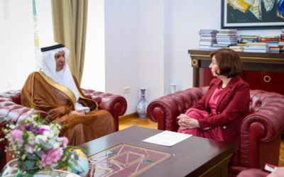 Проштална средба со амбасадорот на Саудиска Арабија Фаисал Гази Исмаил Хифзи