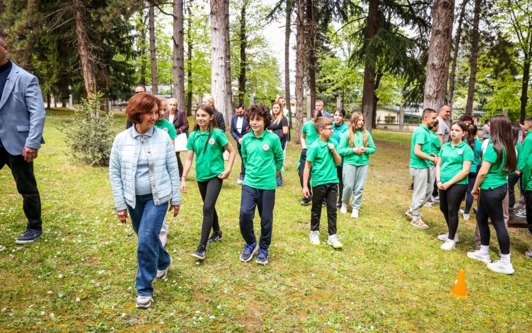 Сиљановска-Давкова: Оваа иницијатива има поширока општествена цел од образовната: да создава поактивни, посвесни и поздрави генерации