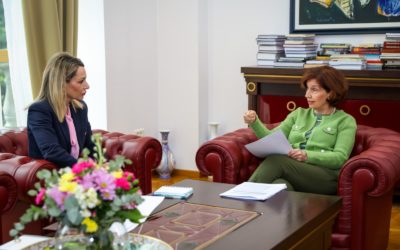 Сиљановска-Давкова прими претставнички на „Македонија 2025“