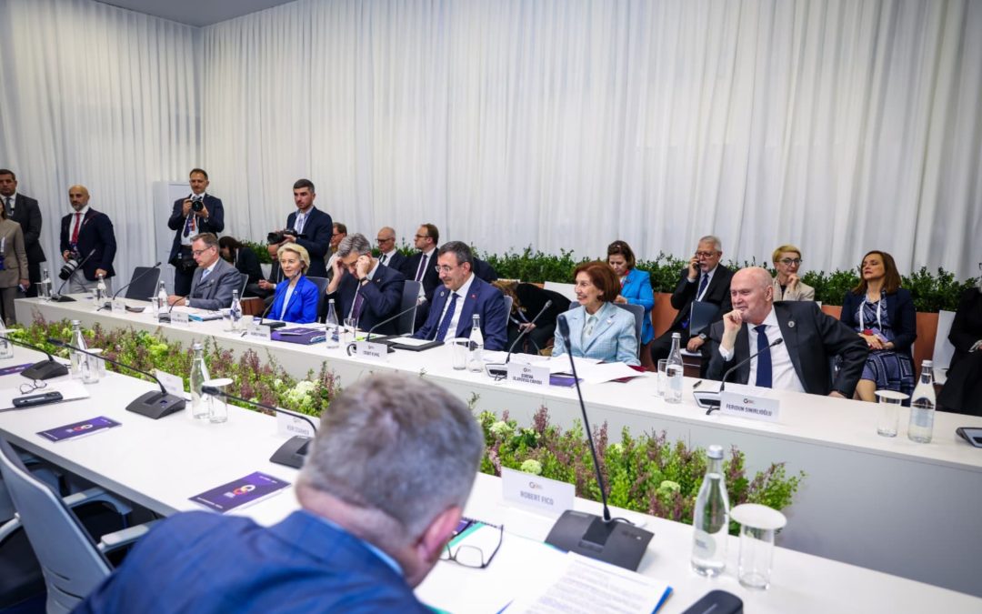 Siljanovska-Davkova at the Yerevan Summit: Energy and infrastructure connectivity are key to a stable and secure Europe