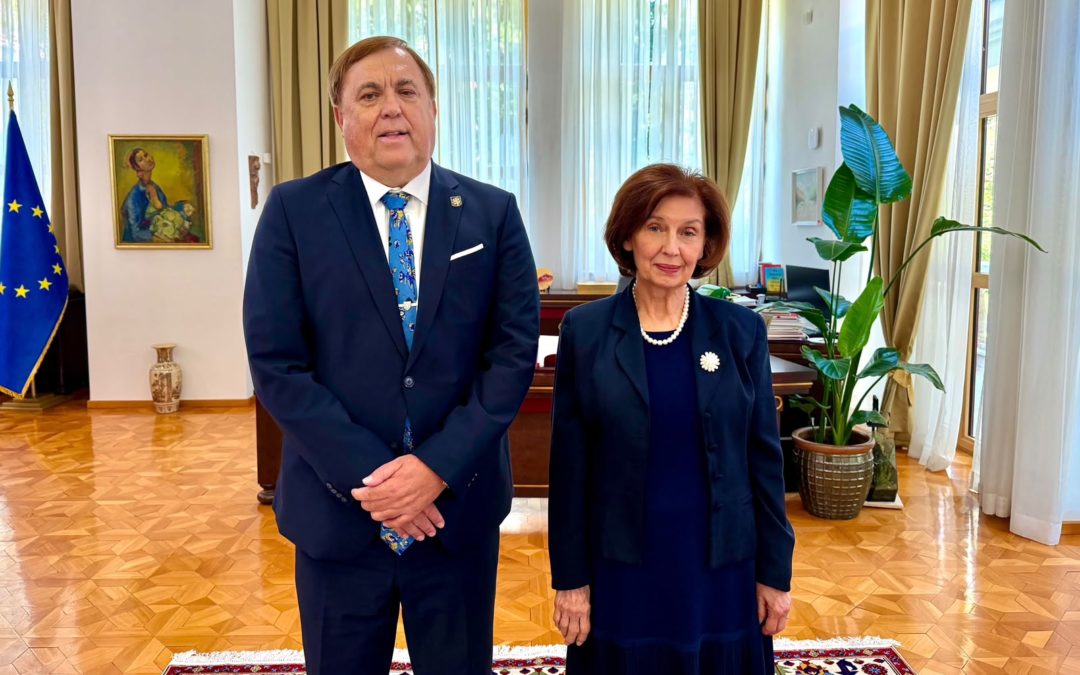 Проштална средба со амбасадорот на Чешка, Јарослав Лудва