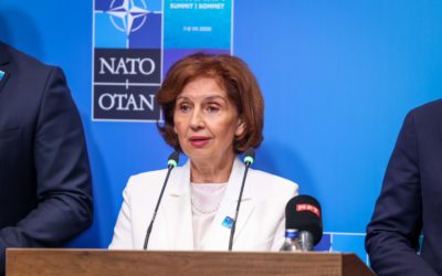 Сиљановска-Давкова: Принципите на еднаквост, солидарност и кредибилност во НАТО, да се применуваат и во ЕУ