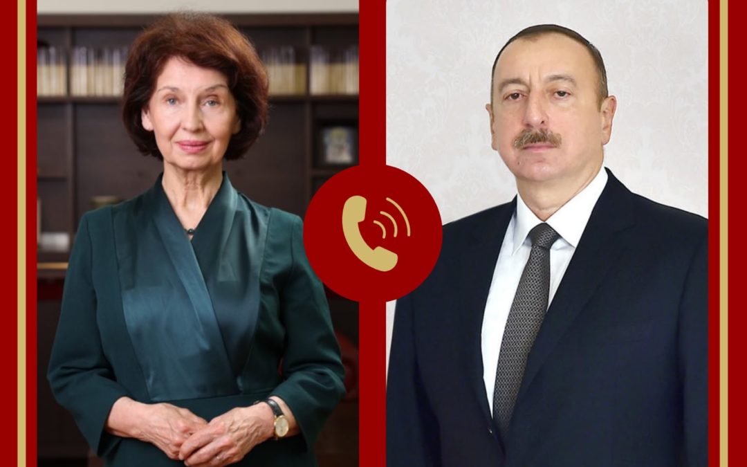 Сиљановска-Давкова оствари телефонски разговор со претседателот на Република Азербејџан, Илхам Алиев