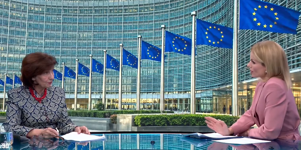 Интервју на претседателката Гордана Сиљановска-Давкова за телевизија Сител